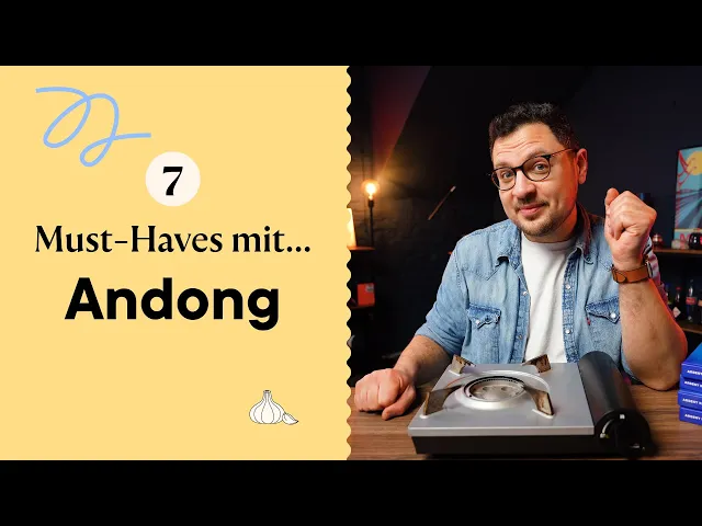 'Video thumbnail for 7 Kitchen Must-Haves mit Andong von @mynameisandong'