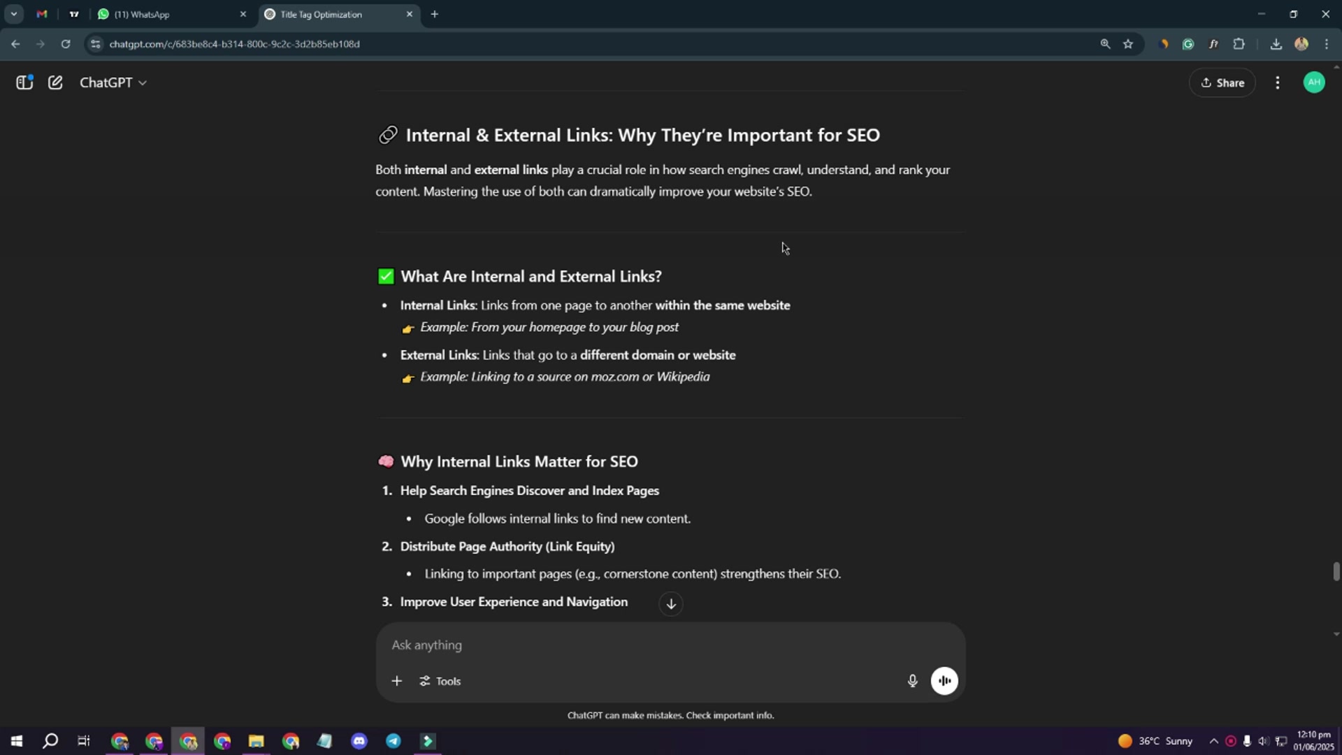 'Video thumbnail for Internal and External Links SEO'
