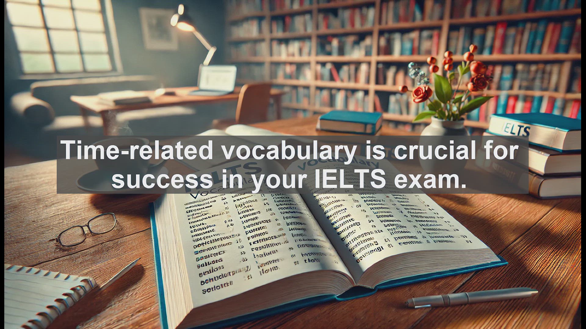 'Video thumbnail for 2500 Must Know IELTS 5.5 Vocabulary - Learn 'January': Essential IELTS Vocabulary for Dates'