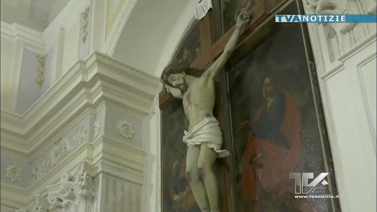 'Video thumbnail for Adrano. Nella chiesa del Santissimo Crocifisso il triduo della festa dell'esaltazione della Croce e'