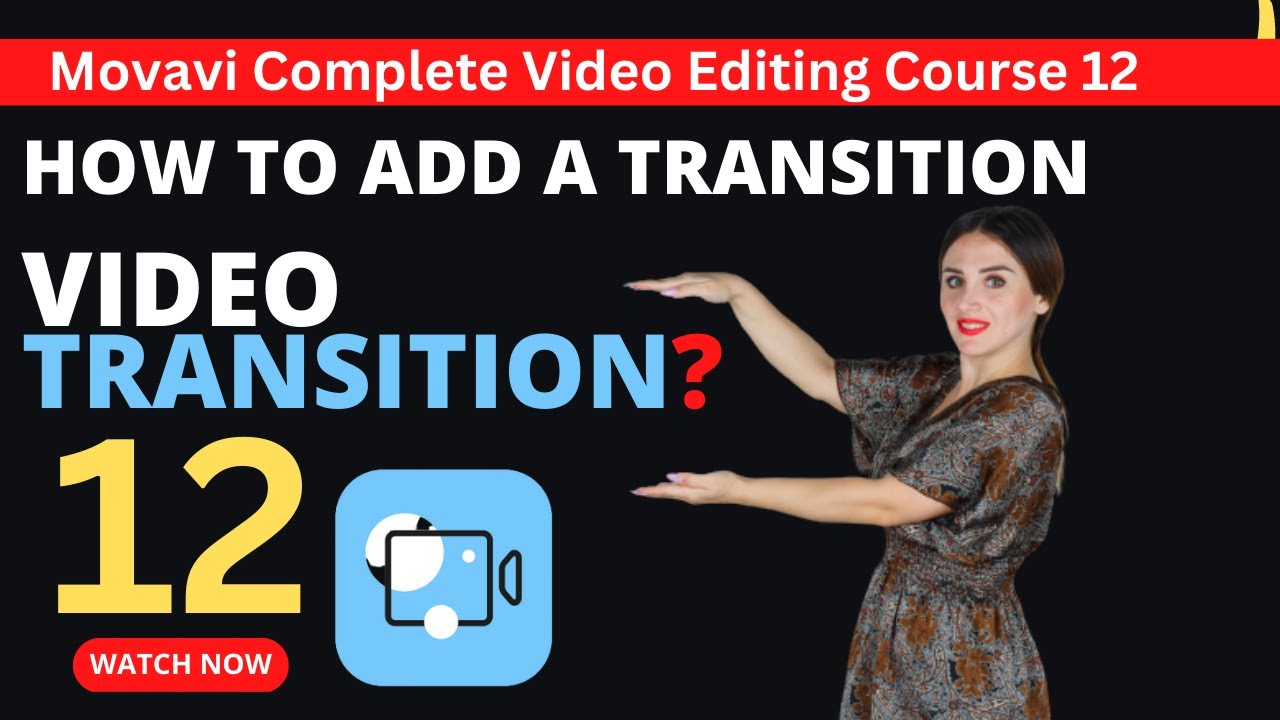 Video thumbnail for How to Add Add a transition in Movavi Video Editor ⬆️ Movavi Video Editing Course  2023 Video 12.