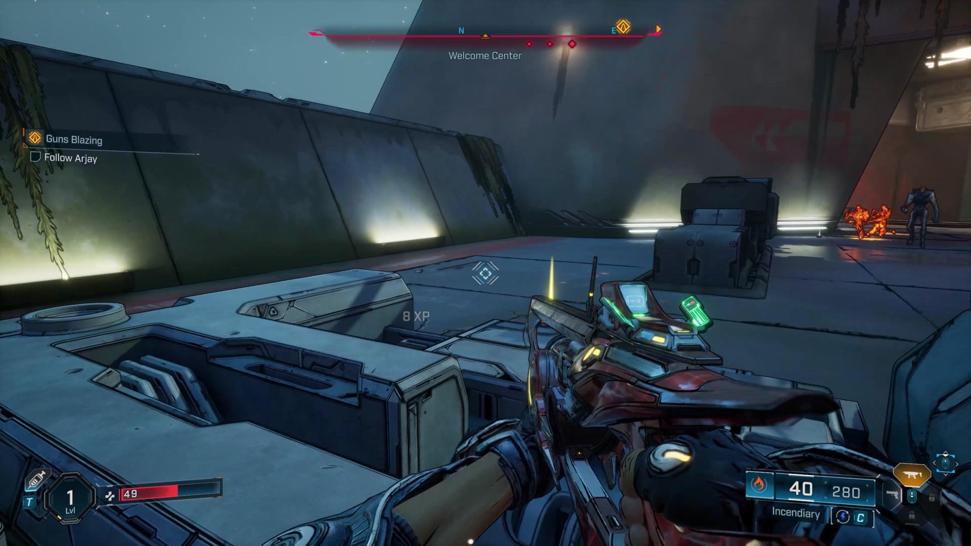Video thumbnail for Hunting Enemies With Arjay in Vault Runner - Borderlands 4