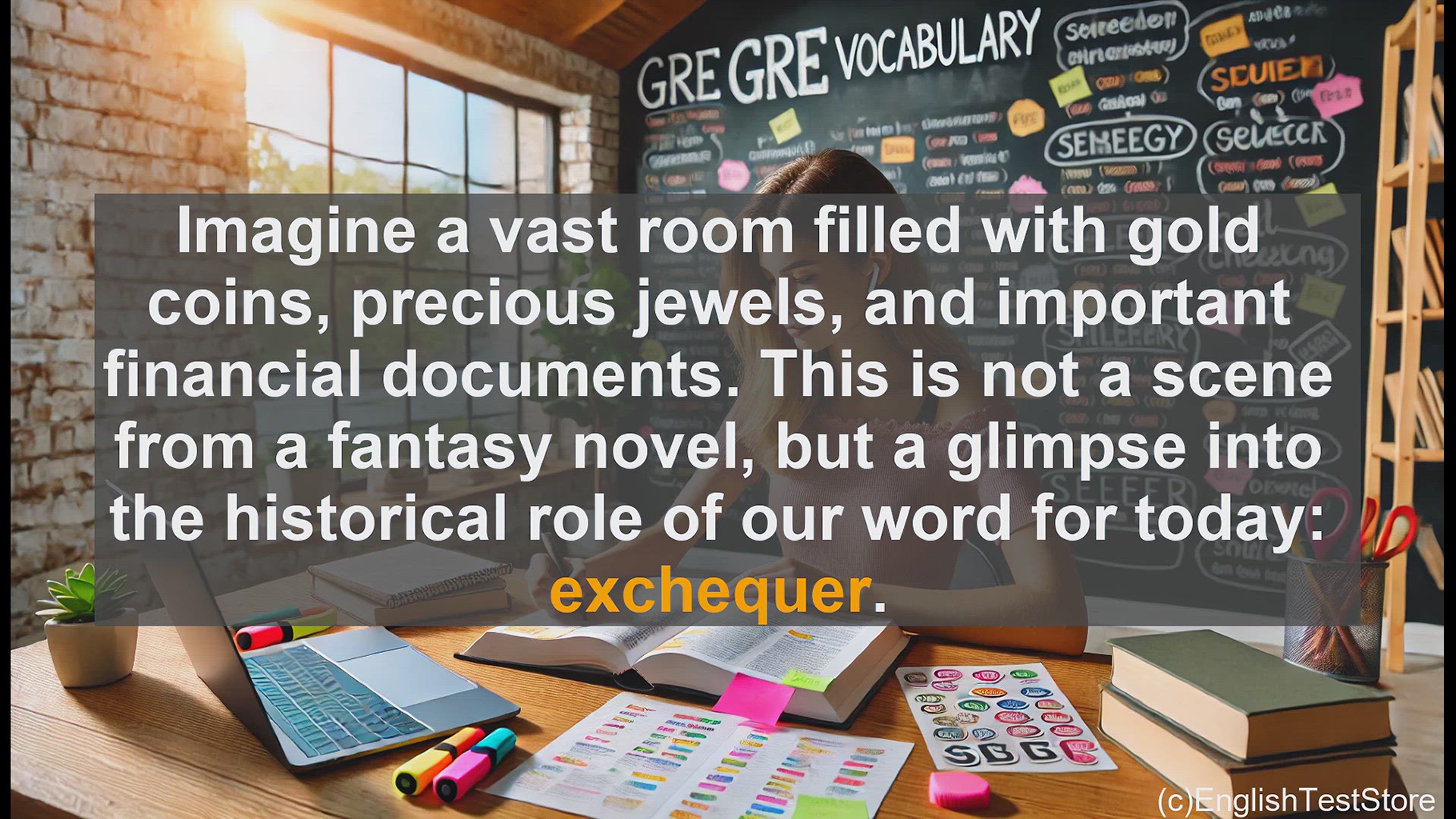 'Video thumbnail for GRE Vocabulary Lesson: Exchequer - The Financial Cornerstone of Government'