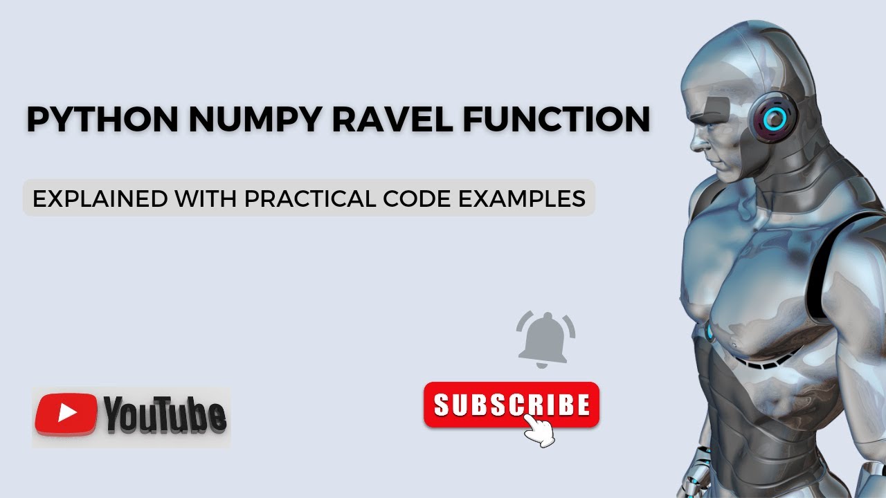 'Video thumbnail for Python Numpy Ravel Function'