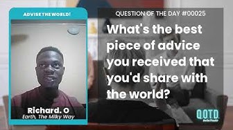 Video thumbnail for Richard's advice: "Save for the rainy days!"