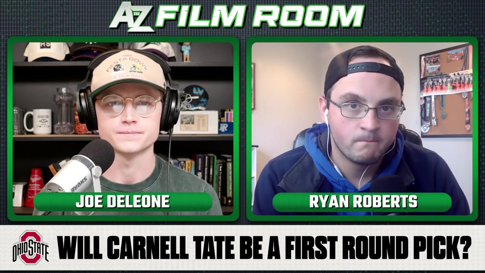 'Video thumbnail for Is Carnell Tate the Next Ohio State WR Phenom? | 2026 NFL Draft'