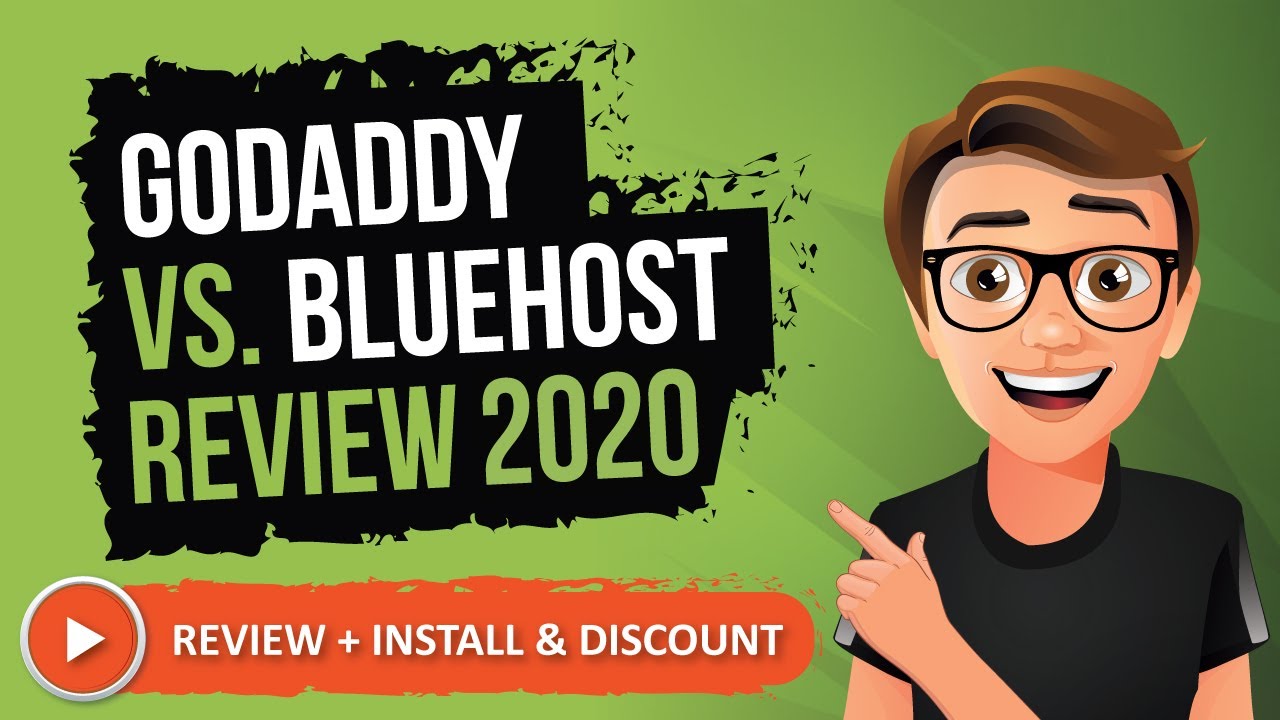 'Video thumbnail for GoDaddy Vs Bluehost Review [Hosting Review]'