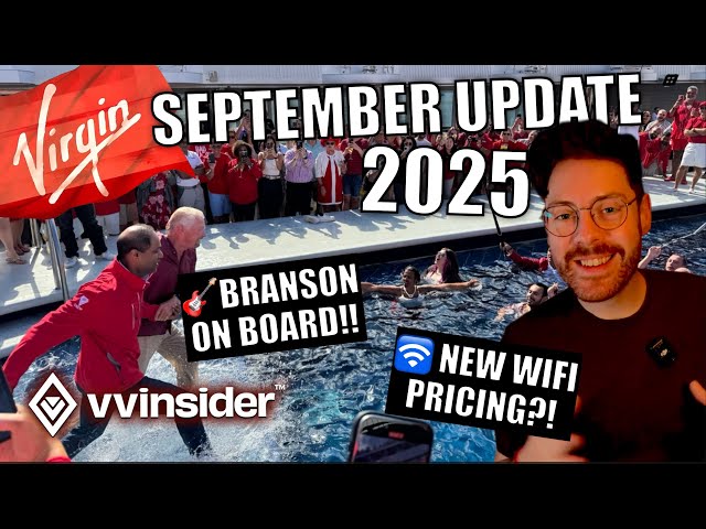 Video thumbnail for What's NEW on Virgin Voyages in Sept 2025? + BRL NYC Launch