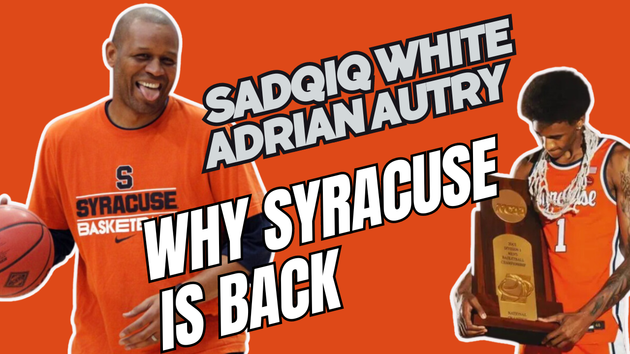 'Video thumbnail for Sadiq White is Proof Autry is Changing Syracuse Hoops'