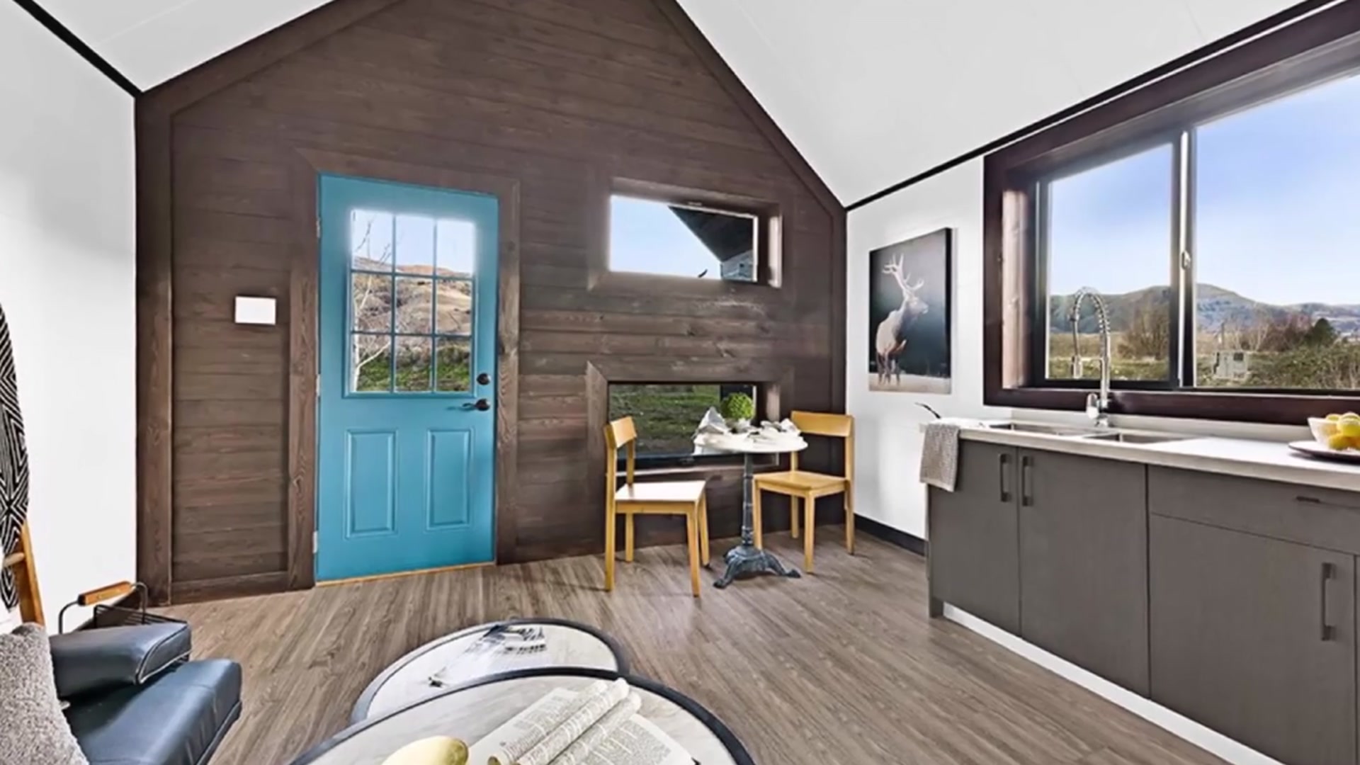 'Video thumbnail for kerry tarnow: affordable cottage style prefab homes under $60k! idacore homes tour'