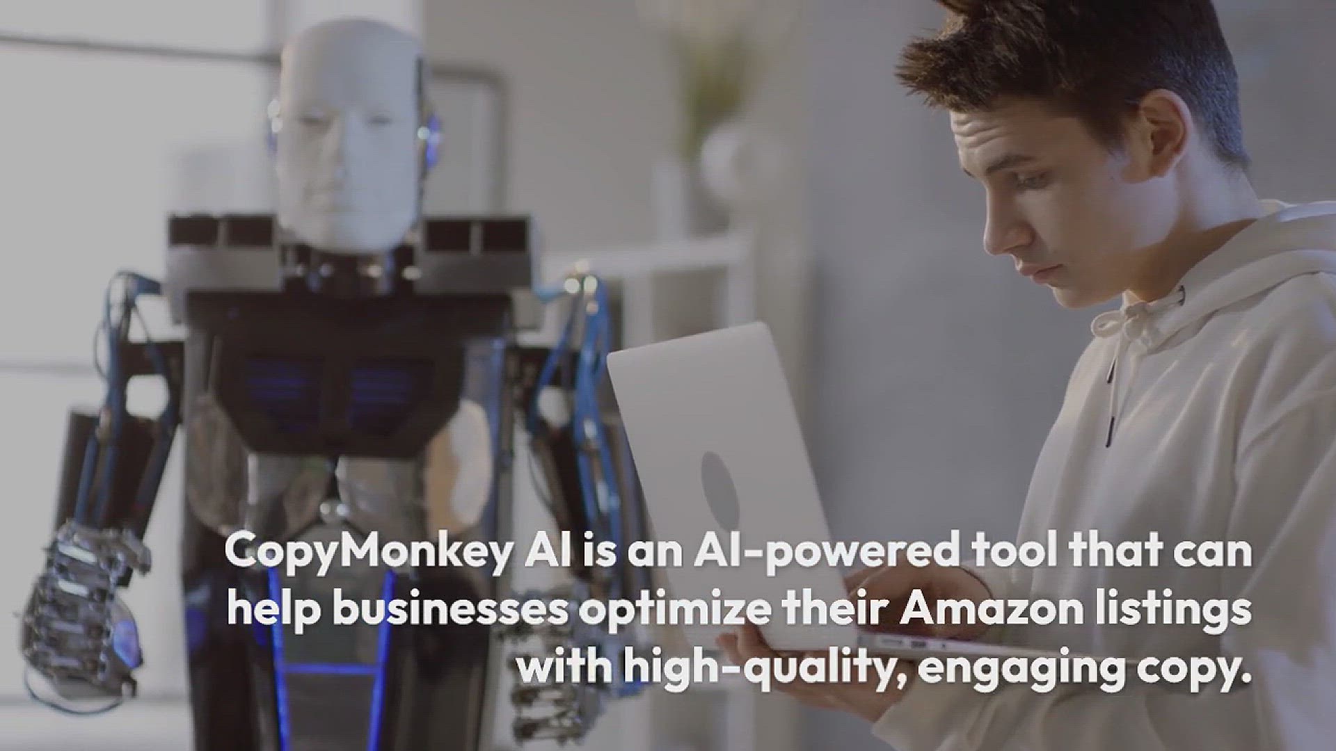 'Video thumbnail for Meet CopyMonkey: Your AI-Powered Amazon Listing Optimization Expert'