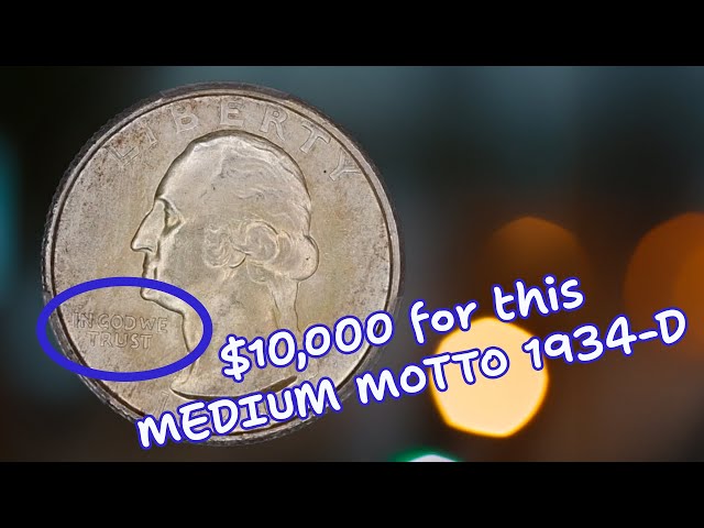 Video thumbnail for This 1934 D Quarter sold for almost $10,000!