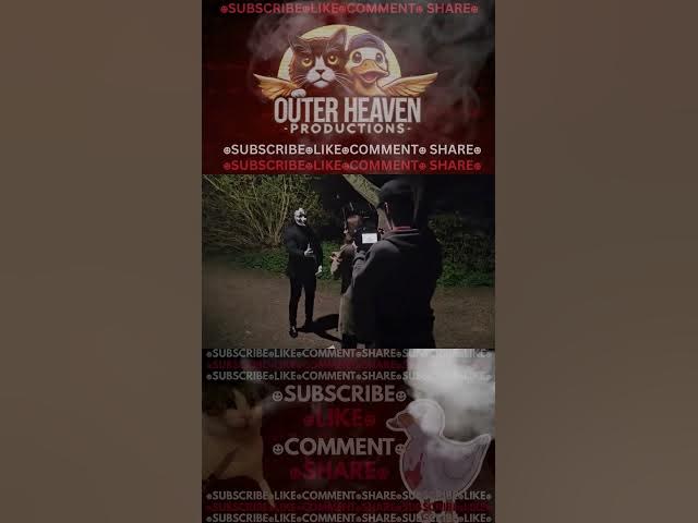 Video thumbnail for BTS of The winner #horrorgenre #behindthescene #bts #indiehorror #slimebeast #horror