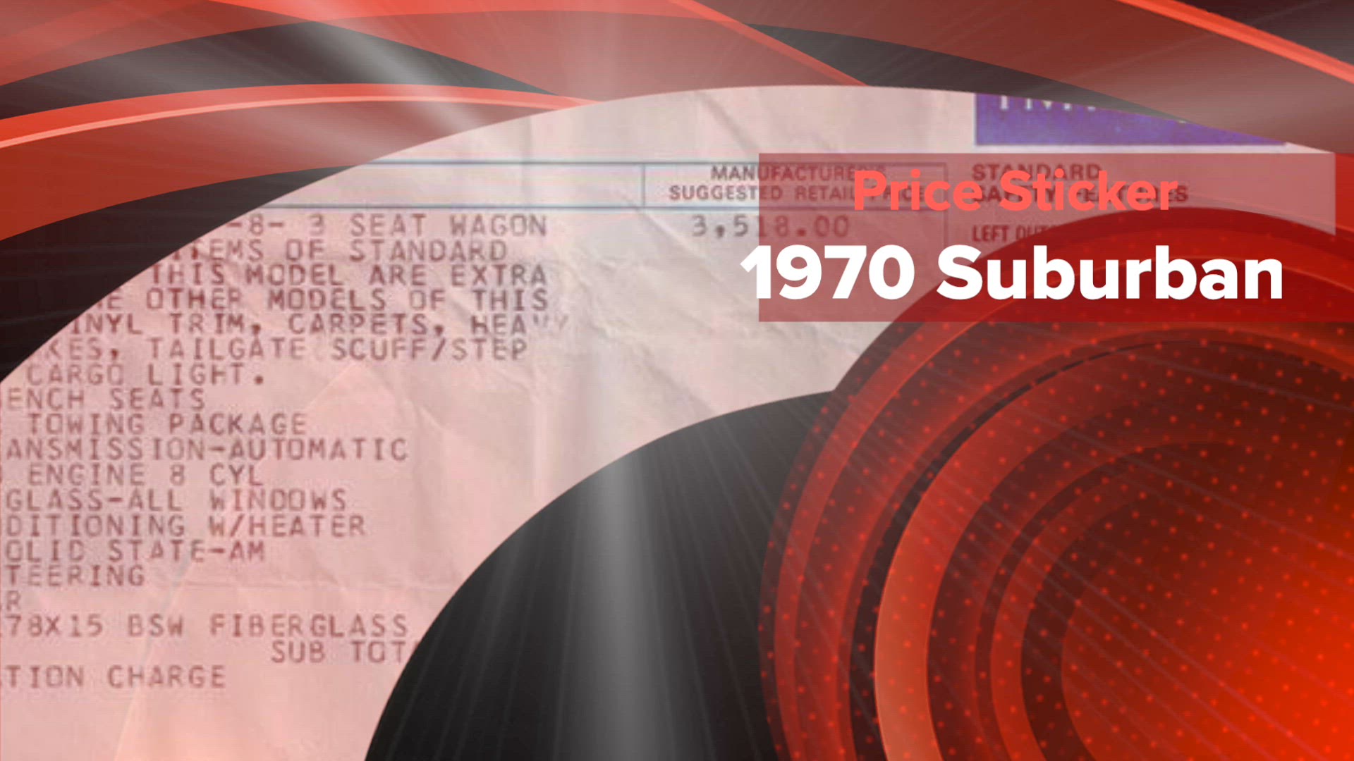 'Video thumbnail for 1970 Plymouth Fury Suburban sticker'
