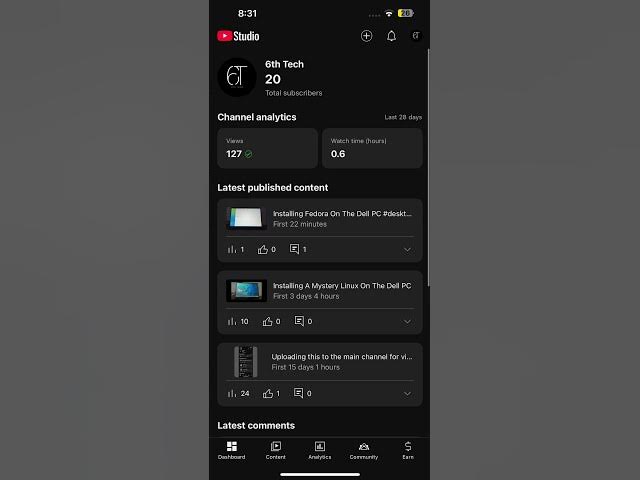 Video thumbnail for Platform analytics #analytics #yt #tiktok #pc