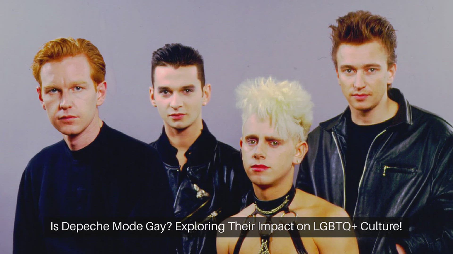 'Video thumbnail for Is Depeche Mode Gay? Exploring Their Impact on Lgbtq+ Culture!'