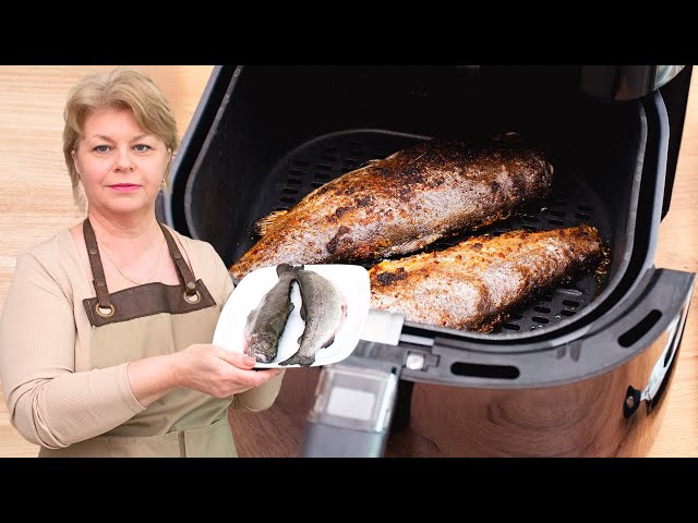 'Video thumbnail for Cum să gătești PEȘTE la AIR FRYER - pește perfect rumenit și suculent în 15 minute!'