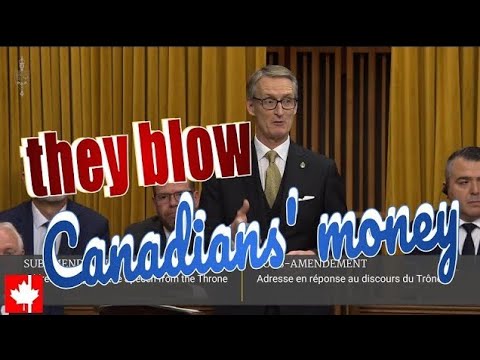 Video thumbnail for The continuation of blowing Canadians' money is putting a burden on future generations of Canadians