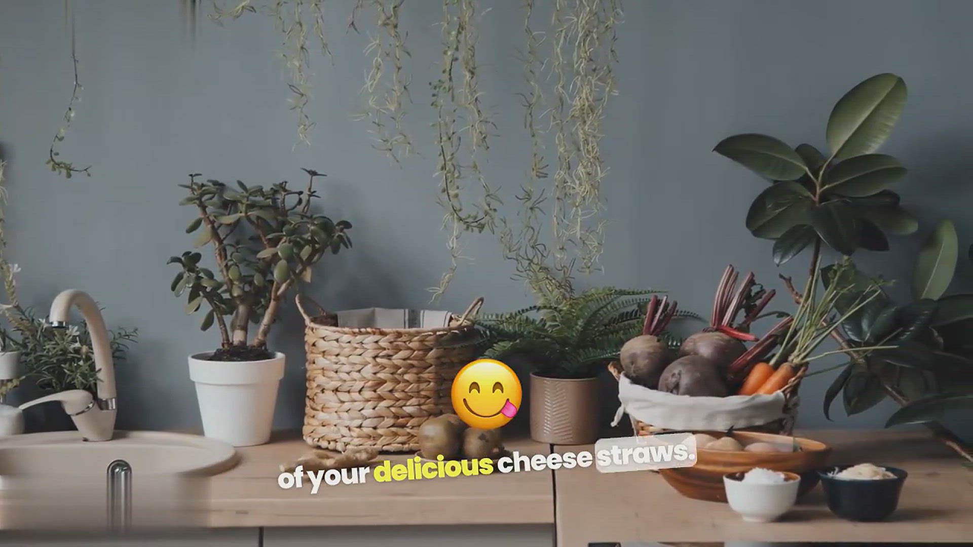 Video thumbnail for Smoked Cheddar Cheese Straws