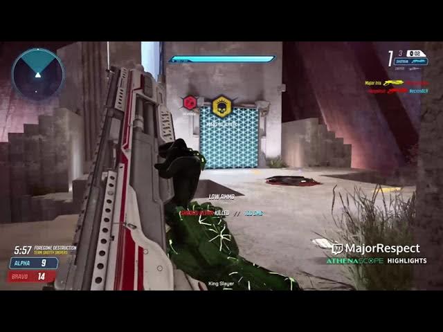 Video thumbnail for I invade Splitgate - Fortnite Streamer takes on new game.