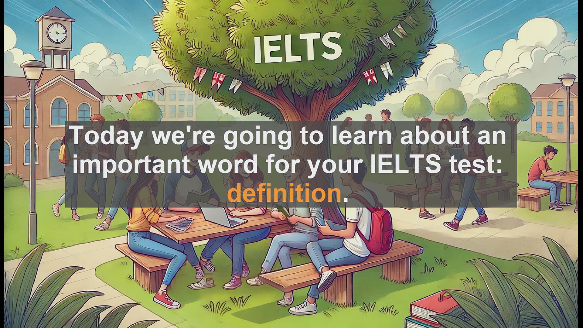 'Video thumbnail for 2500 Must Know IELTS 5.5 Vocabulary - IELTS Vocabulary: Understanding and Using 'Definition''