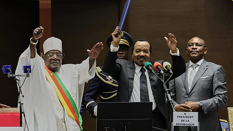 Video thumbnail for Cameroon's president calls for calm following post-election violence