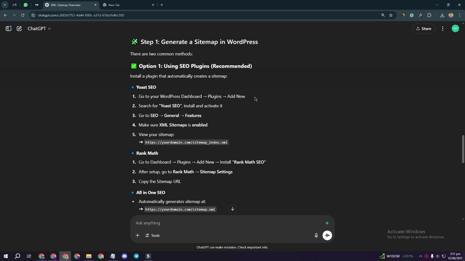 'Video thumbnail for How to Submit Sitemap to WordPress and Google Search Console'