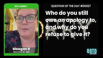 Video thumbnail for Meagan's sorry for... well, she's not sure what