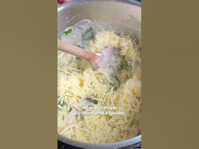 'Video thumbnail for Bärlauch Mac & Cheese – sooo gut!! #shorts'