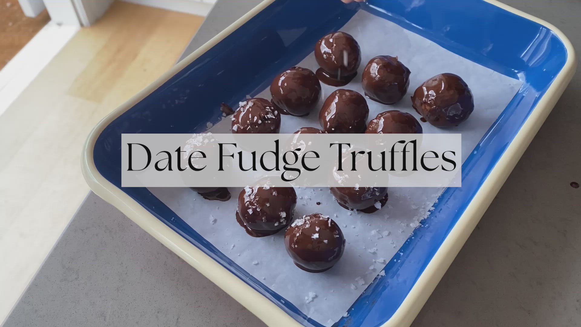 'Video thumbnail for Date Fudge Truffles'