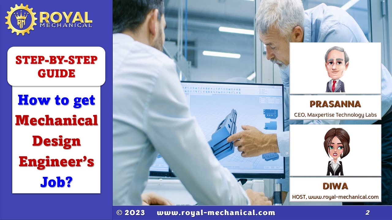 Playlist thumbnail for How to get Mechanical Design Engineer’s Job?