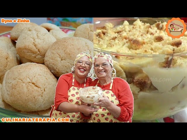 'Video thumbnail for Pudim de Banana e Biscoito de Baunilha'