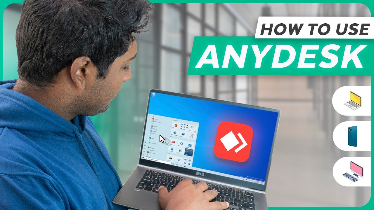 'Video thumbnail for How to use AnyDesk to Access Remote Computer'