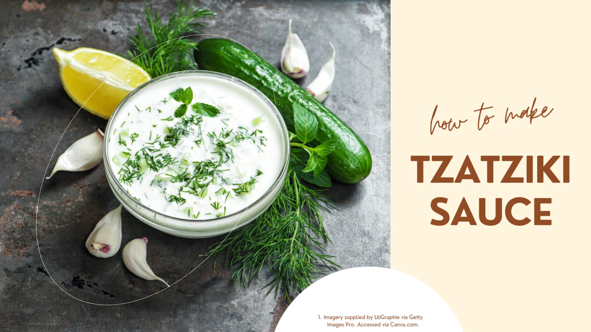 'Video thumbnail for Tzatziki Sauce'