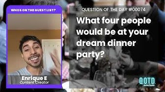 Video thumbnail for Enrique's Dream Dinner Party: Stan Lee, Pharrell Williams, and more!