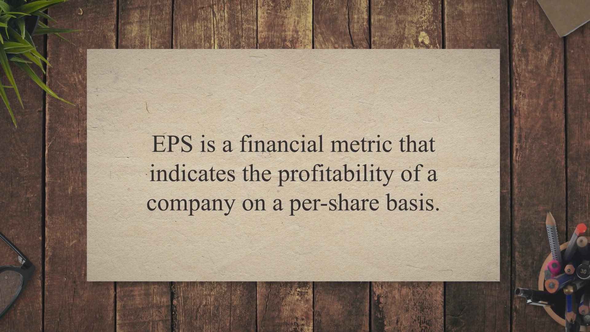 'Video thumbnail for How to calculate EPS'