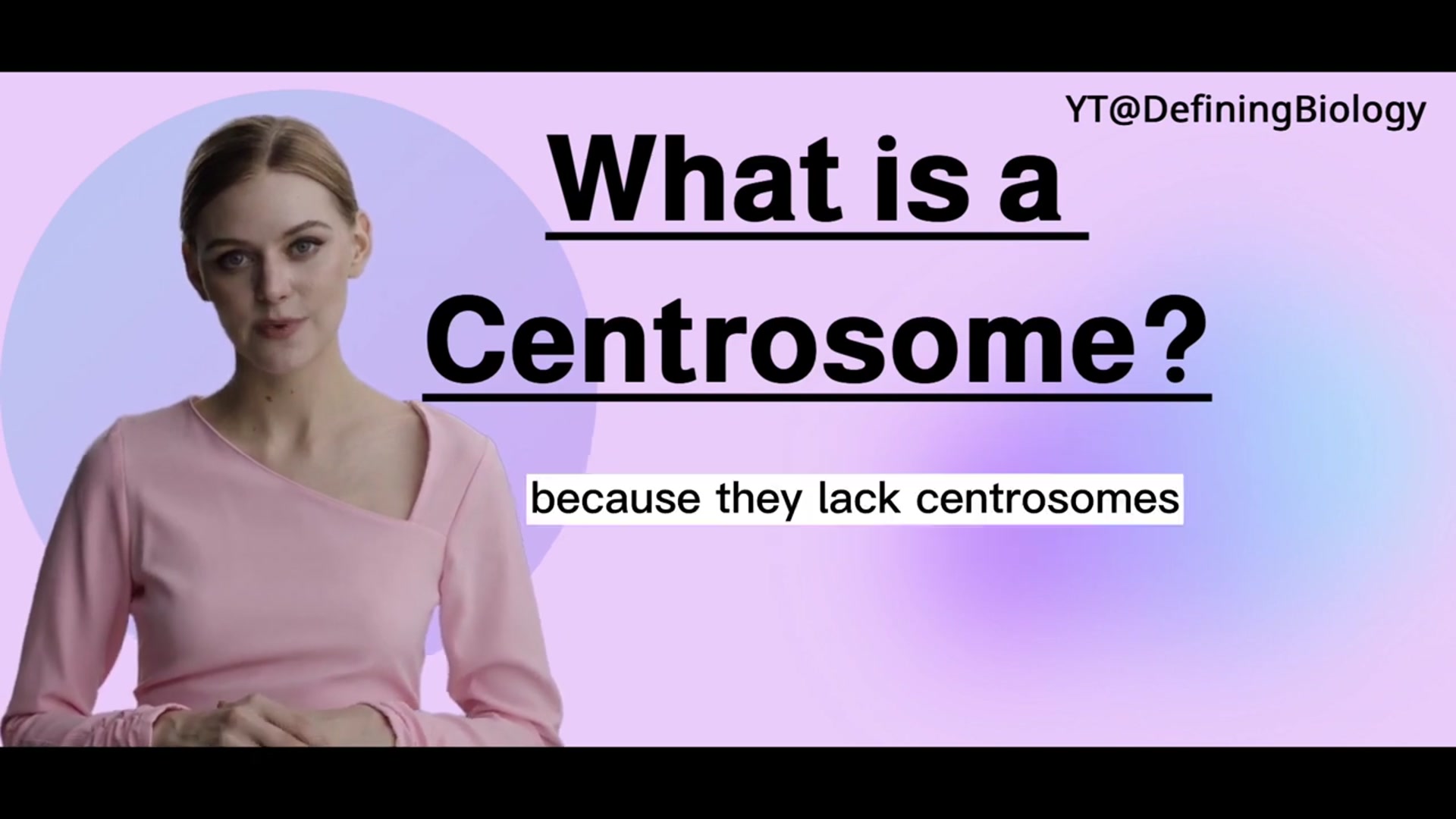 'Video thumbnail for What is Centrosome   Biology Definitions'