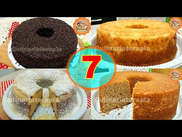 'Video thumbnail for 4 BOLOS CASEIROS MAIS VENDIDOS NA CONFEITARIA - n° 7'