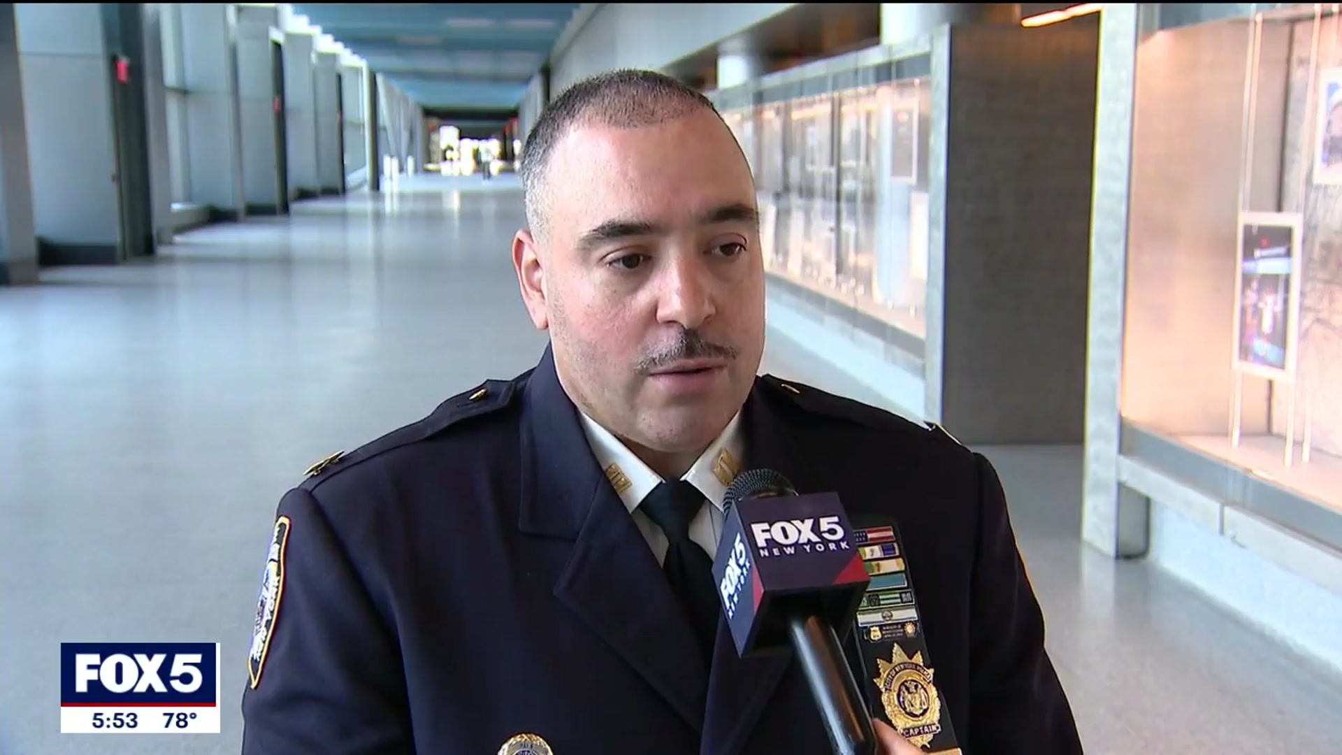 'Video thumbnail for Three generations of NYPD officers honored ahead of Puerto Rican Day Parade'