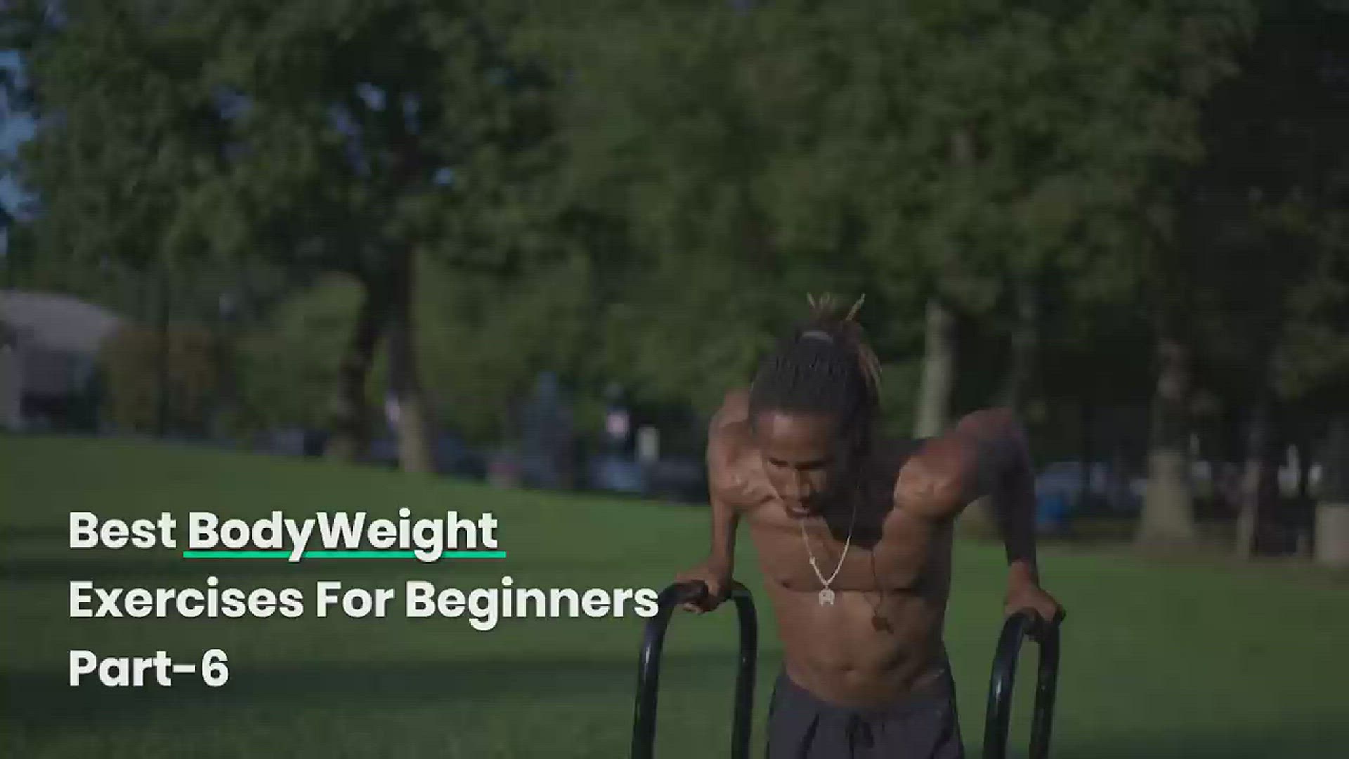 'Video thumbnail for Best bodyweight exercises for beginners | Part 6'
