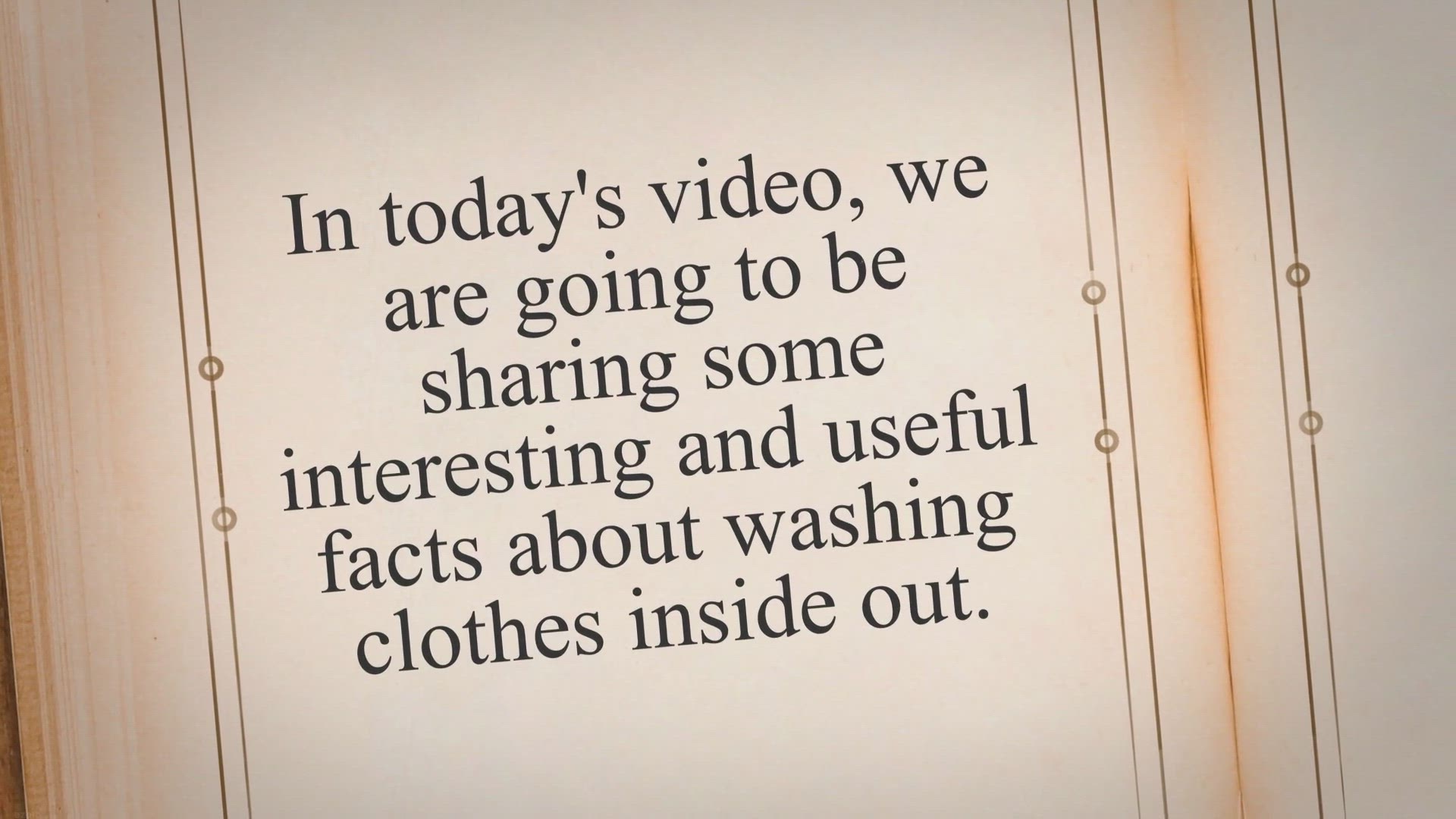 Video thumbnail for Washing Your Clothes Inside Out Myth