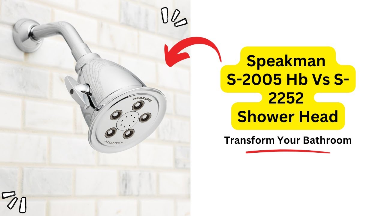 'Video thumbnail for Speakman S-2005 Hb Vs S-2252 Shower Head - Comparison'