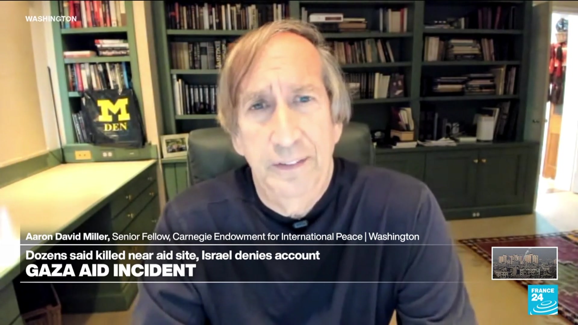 'Video thumbnail for 'There's been a fundamental impasse between Hamas' objectives about the endgame and Netanyahu's''