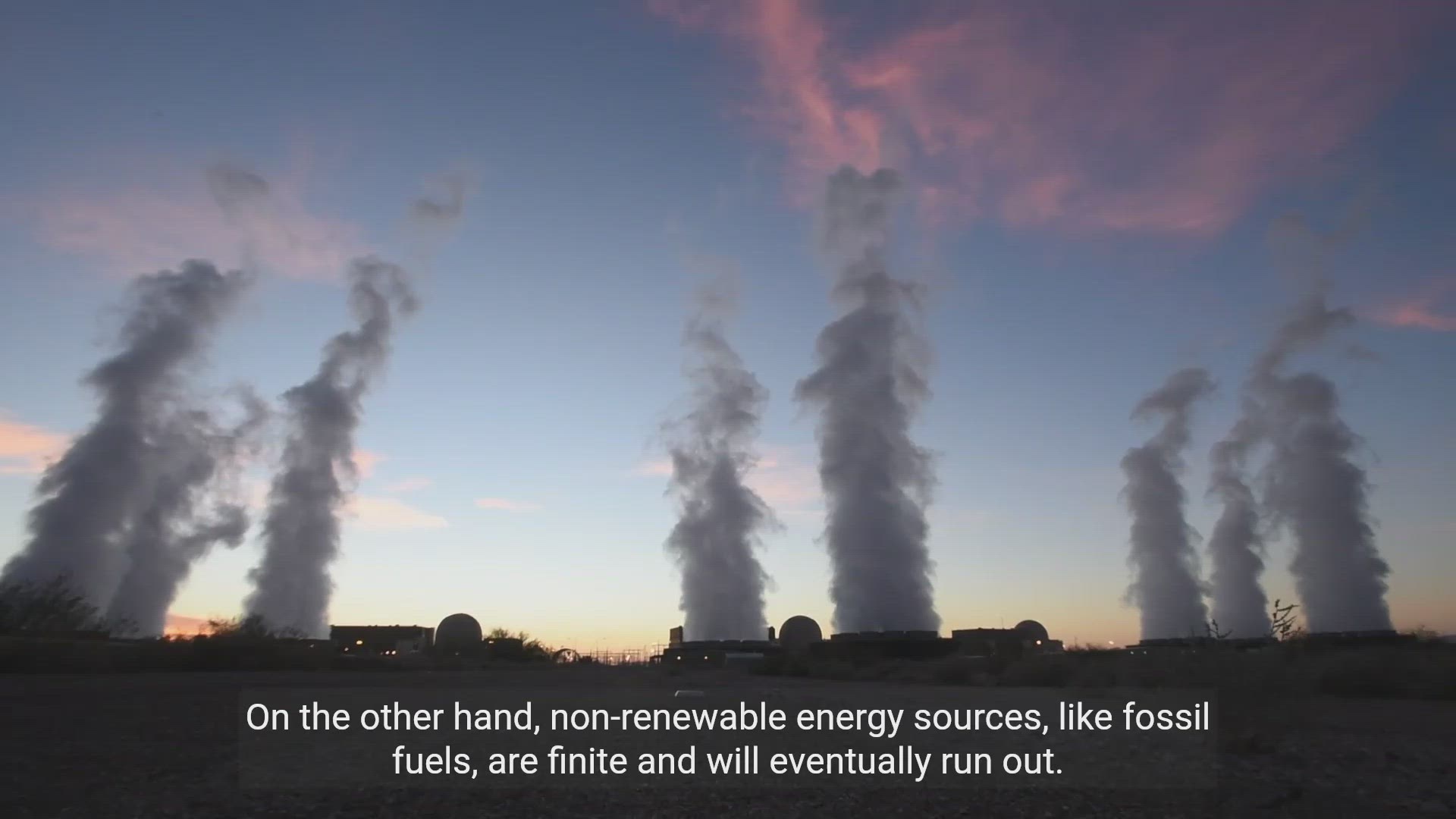 'Video thumbnail for Renewable vs Non-renewable Energy Explained'