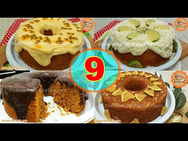 'Video thumbnail for 4 BOLOS CASEIROS MAIS VENDIDOS NA CONFEITARIA - n° 9'