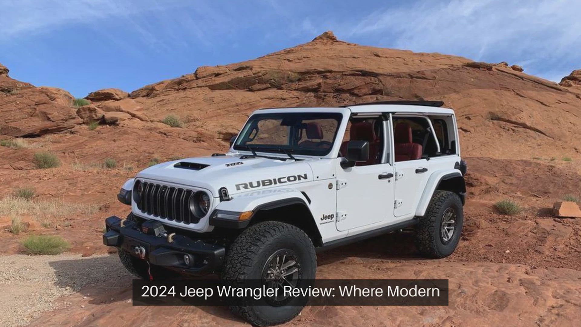 'Video thumbnail for 2024 Jeep Wrangler Review: Where Modern Tech Meets Old-School Steel'