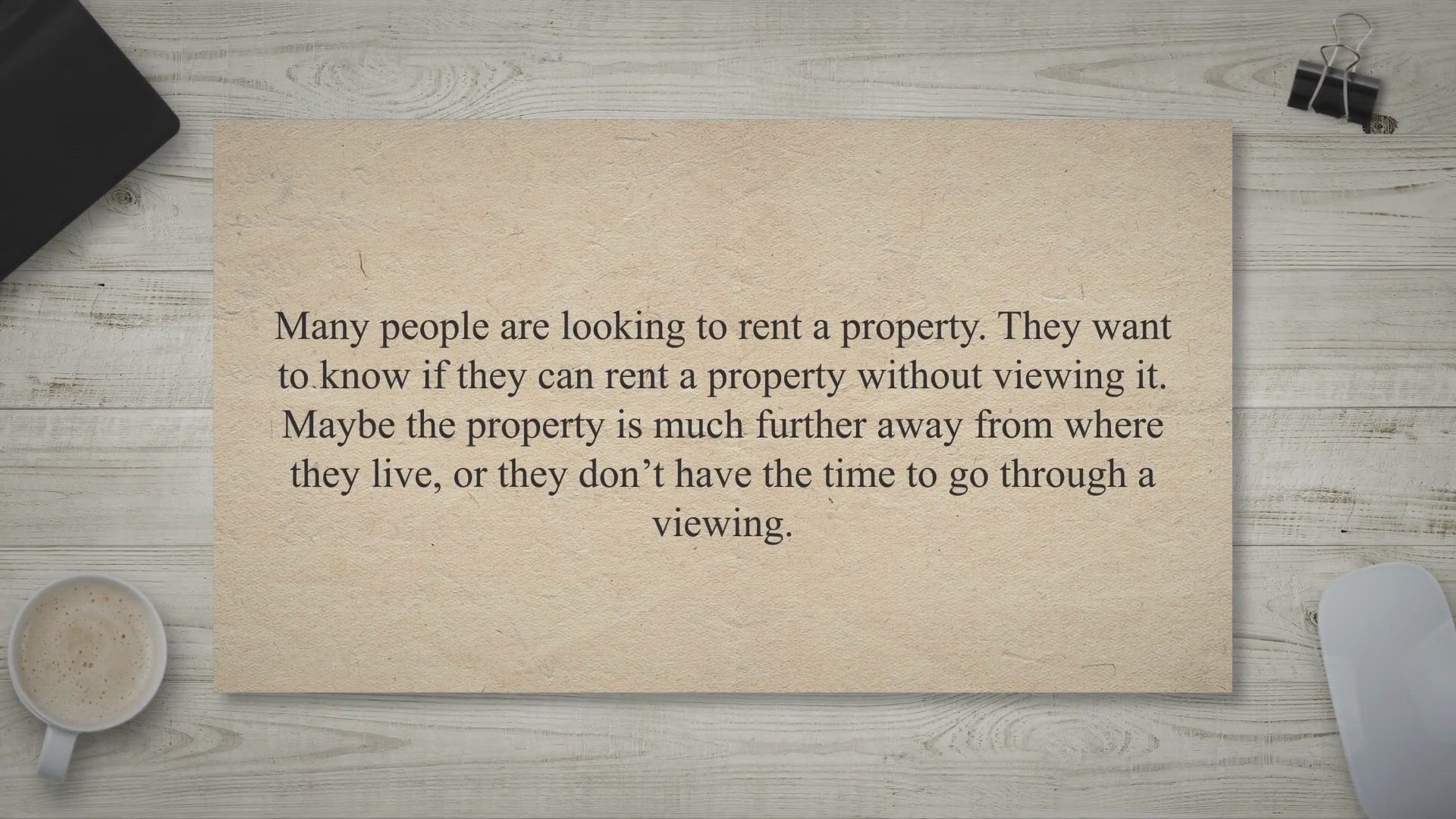 'Video thumbnail for Can You Rent A Property Without Actually Viewing It?'