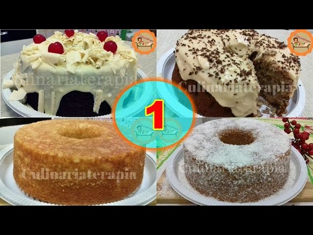 'Video thumbnail for 4 BOLOS CASEIROS MAIS VENDIDOS NA CONFEITARIA - n° 1'