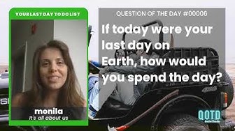 Video thumbnail for monila wants to make her last day wild or nothing!