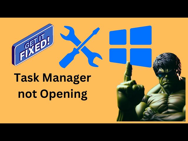 'Video thumbnail for Fix: Task Manager not Opening in Windows 10 | GearUpWindows Tutorial'